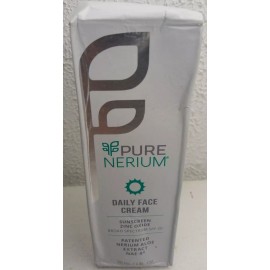 Pure Nerium Daily Face Cream Sunscreen Zinc Oxide Broad Spectrum SPF 20 EX8/2021