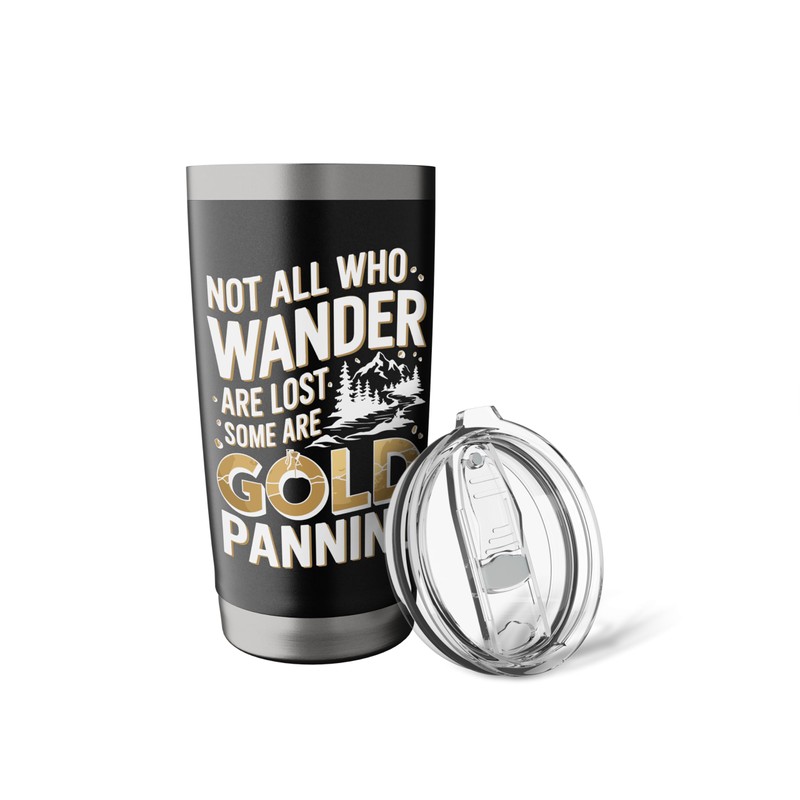 Gold Digger Mining Gold Rush Gold Panning Stainless Steel Insulated