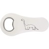 Azeeda 'Happy Dinosaur' Bottle Opener Fridge Magnet (BO00044493)