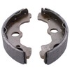 ApplianPar Front and Rear Brake Shoes for Honda Rancher 350
