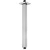 Square 12 Inch Ceiling Mounted Shower Arm With Flange, Straight