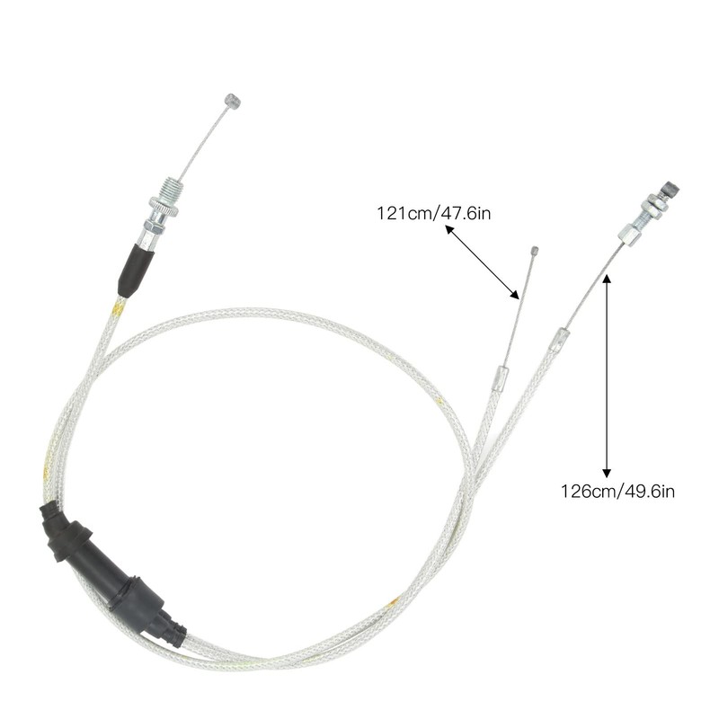 Motorcycle Throttle Cable Double Throttle Cable Direct Fit Wear Resistant