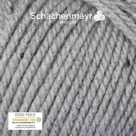 Schachenmayr Bravo 50 g Light Grey Tweed Hand-Knitting Yarn