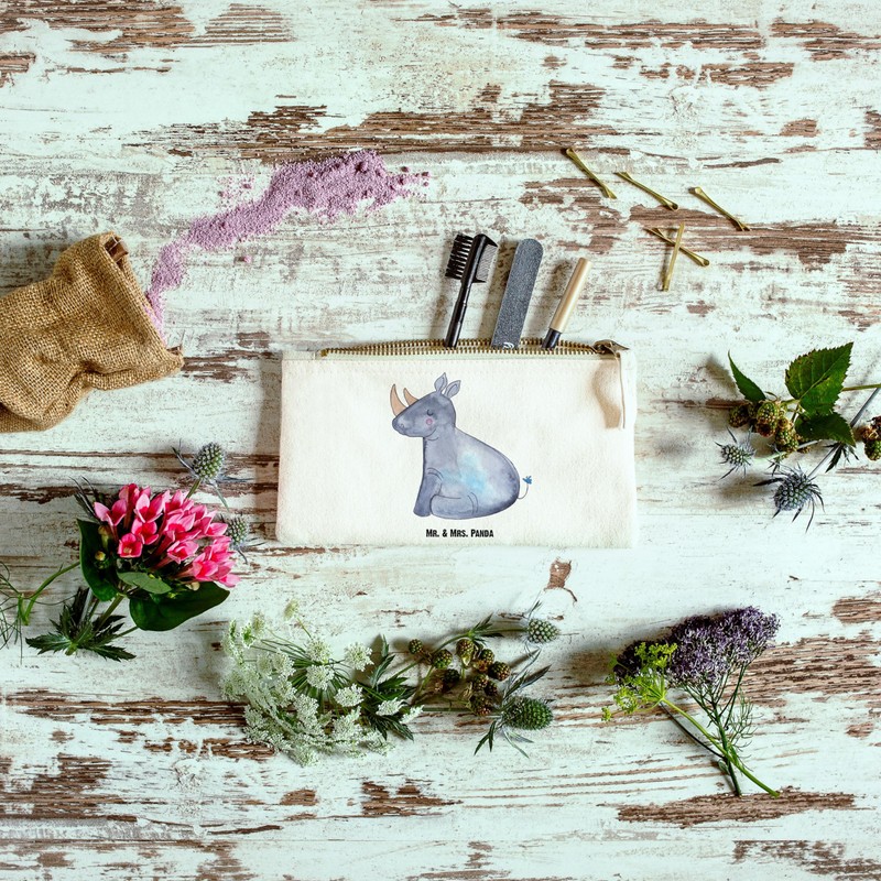 Parent-New Mr. & Mrs. Panda M Unicorn Rhino Makeup Bag,