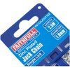 Faithfull FAICHJCUT16Z Jack Chain Zinc Plated Steel 2.5M Length 1.6mm