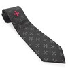 THE MASONIC COLLECTION - Polyester Black Woven Tie - With