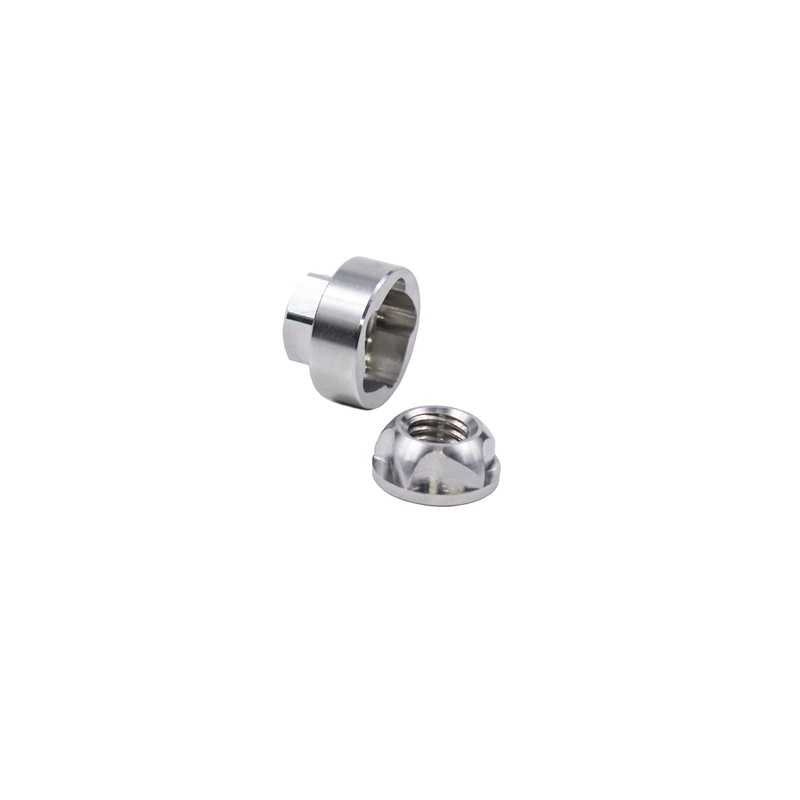 VOSANTU 3/8-16 304 Stainless Steel Anti-Theft Locking Nuts 16TPI Security