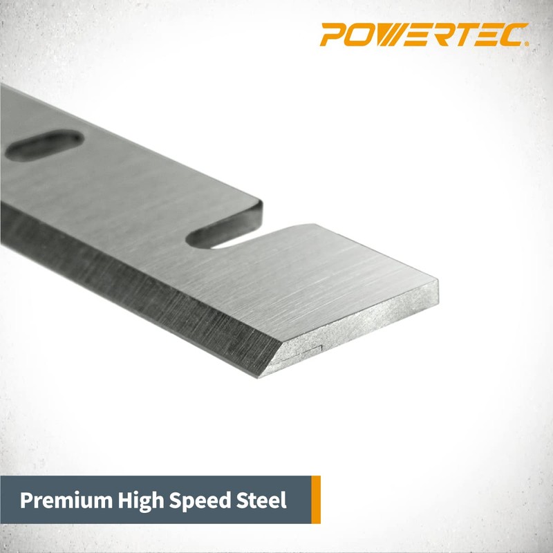 POWERTEC 12-1/2 Inch Planer Blades for DeWalt DW733 Planer, Replacement