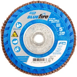 Flap Disc, 5 in x 60 Grit, 5/8-11
