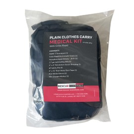 Rescue Essentials Plain Clothes Carry Medical Kit with Celox Rapid