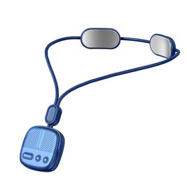 Mini Neck Massager Portable Cervical Spine Massage Device Pulse Hot Compress Hanging Neck Massager