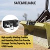ONECHOI Tractor Bucket Hooks, Bolt On Clevis Mount with 1/2”