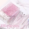 100pzs Lip Brush Desechable Para Pestañas Microblading Labio