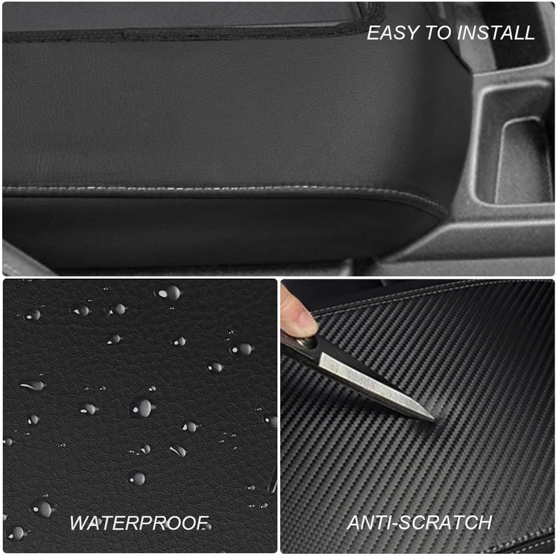 DEYTOP Center Console Cover for Chevy Silverado 2019-2024 Accessories Console