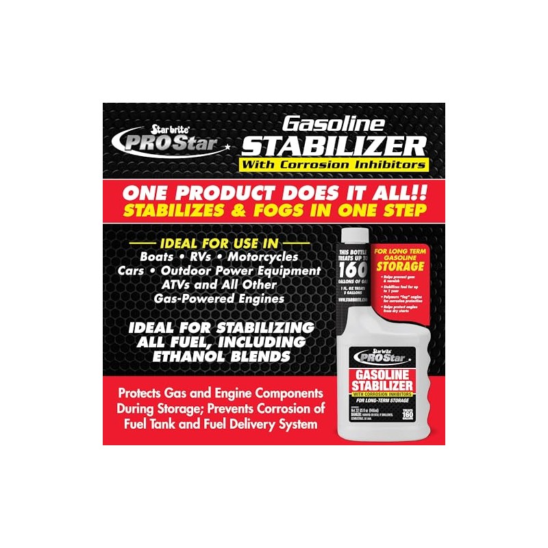 STAR BRITE PRO Star Gasoline Stabilizer - Fog & Protect