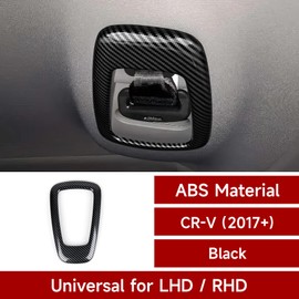 BRMYL Safety Belt Buckle Cover for Honda CR-V 2017-2023 Accessories Car Decals CRV ABS Carbon Fiber Interior Stickers