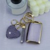 YIKECASE Key Fob Cover with Diamond Keychain for Women, Car