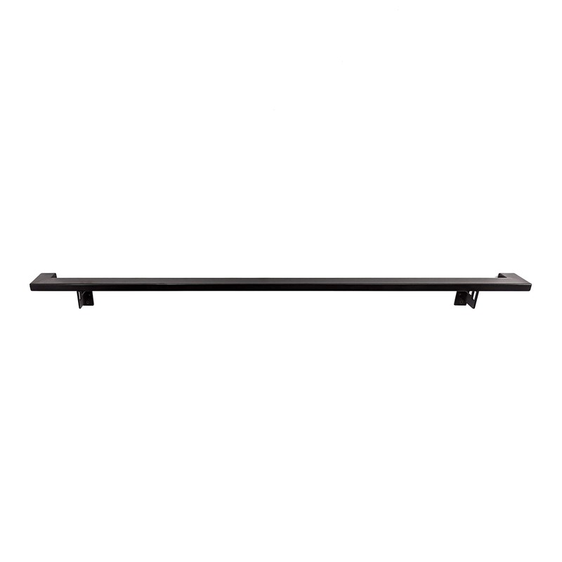Modern Aluminum Handrail Grab Bar Kit, Adjustable Steel Brackets Included,