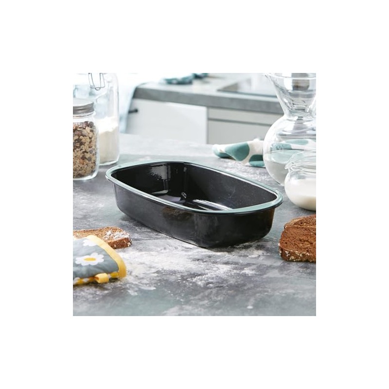 Westmark bread pan, enamel, 37 x 20 x 7 cm