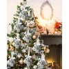 Christmas Bell Ornament with Angel Wings & Heart, It's a