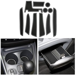 CDEFG Compatible with Smart Forfour 453 2014-2019 Rubber Mats Centre Console Non-Slip Mats Non-Slip Rubber Car Mat EQ Forfour W453 Accessories