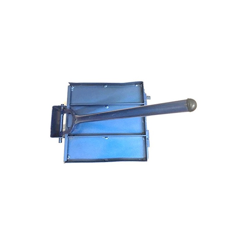 Made in Mexico Blue Manual Flower/Corn All Metal Tortilla Maker