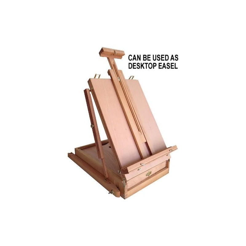 4 Less Co French Easel Wooden Sketch Box Portable Folding