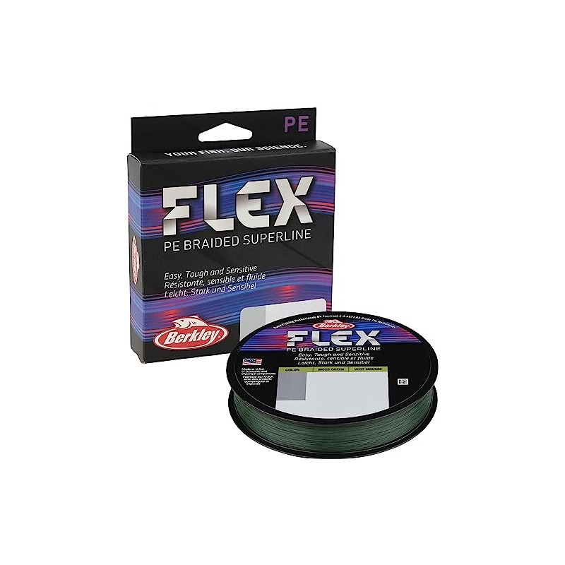 Berkley Flex PE Superline Braided Fishing Line 135m Pike Perch