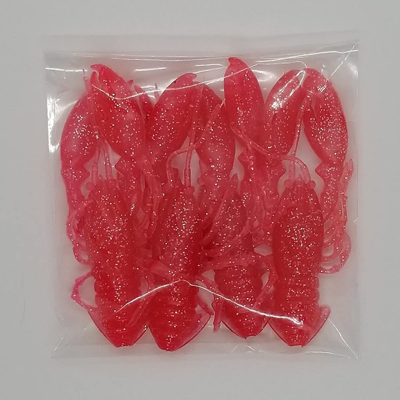 Fake Bait Fishing Crawfish Devil Claw Wind Worms 5 Colors