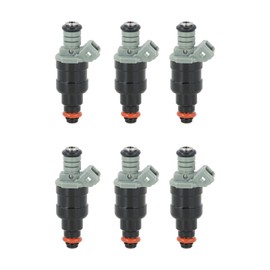 FJ682 Fuel Injectors Compatible with 1996-1998 Jeep Grand Cherokee 1997-1998 Jeep TJ 1997-1998 Jeep Wrangler 4.0L L6 Replaces 53030778 RL030778AB FJ10247(6 pcs)