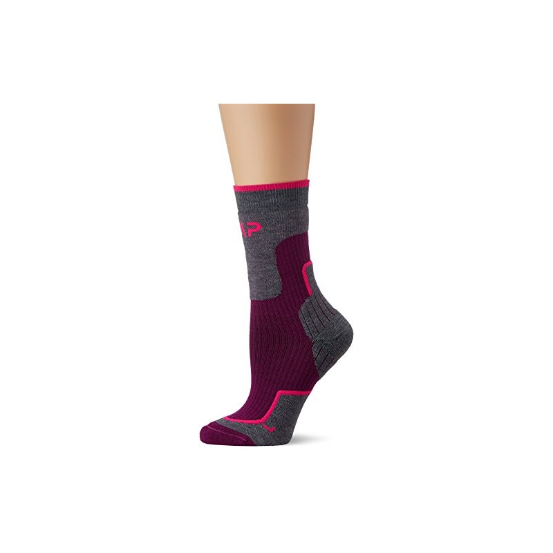 CMP Trekking Sock Wool Mid, Adult, Unisex, Purple, 36/38