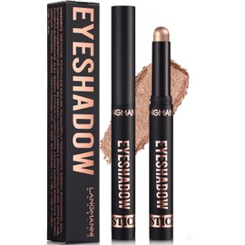 Cream Shimmer Eye Shadow Stick - Waterproof Shimmer Eye Shadow Sticks Highlighting Pigmented Shiny Eyeshadow Pencil Set for Sensitive Eyes Makeup