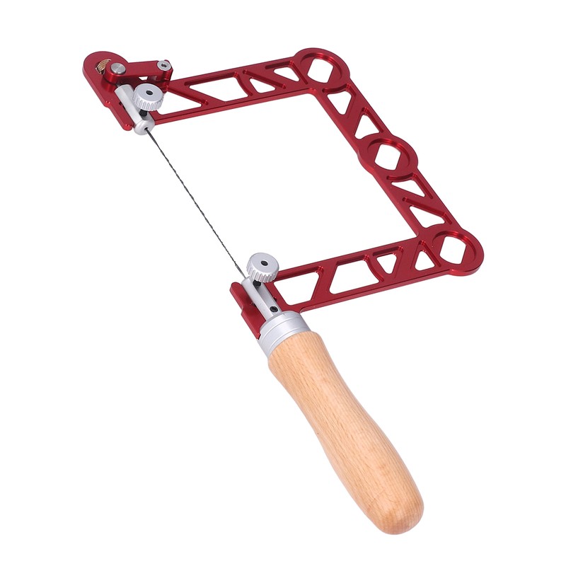 Mini Woodworking Hand Saw U Shape Wooden Handle Coping Saw