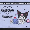Sanrio 989631 Pocket Pouch, Kuromi-chan, Kuromi, 4.3 x 5.5 x