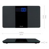 Escali Extra Wide Digital Bathroom Scale for Body Weight with