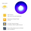 WLJH - Juego de Bombillas LED para Panel de Instrumentos,
