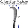 Sickle Garden Tool, Steel Billhook Machete Knife for Cutting Trees
