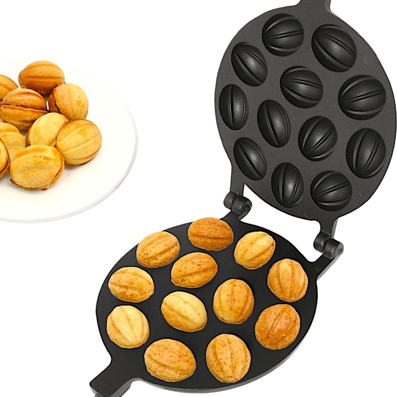 Walnut Cookie Mold Maker 12 non-stick - Oreshki Mold Maker