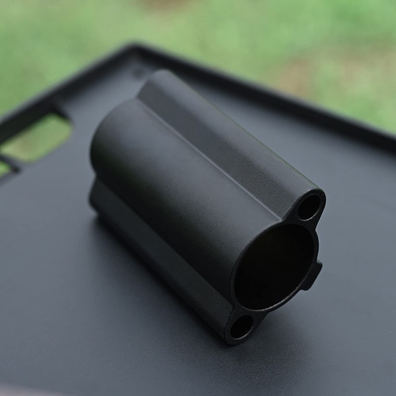 Tent Fixed Pole Base, Camping Tent Rod Holder Portable Aluminum