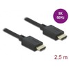 Delock High Speed HDMI Cable 48Gbps 8K 60Hz 2m