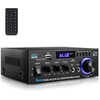 Romicta Stereo Audio HiFi Amplifier, 600W Bluetooth Amplifier 5.0, Dual