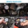 Octoder 100PSI Fuel Injection Pressure Tester Gauge with 3 Quick