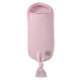 IDA KNITWEAR Cocoon Baby Blanket – Soft Hattush Yarn Baby Swaddle Sack (Pink)