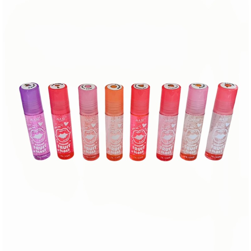 Amuse Cosmetics Roll On Rollerball Kissing Fruit Lip Gloss (Orange)
