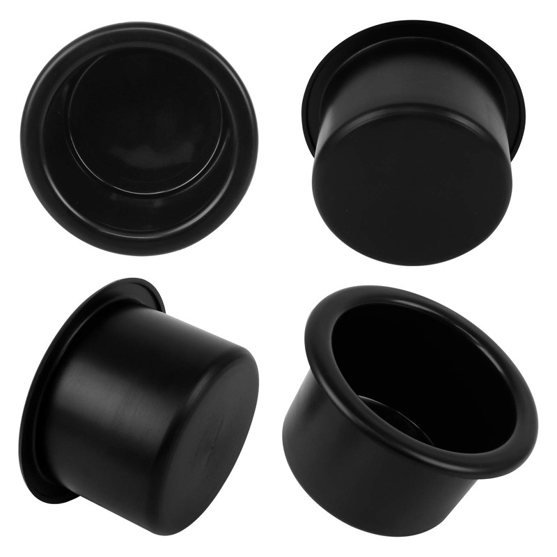 4 Pieces Plastic Cup Holder Inserts, 87mm Diameter Table Cup