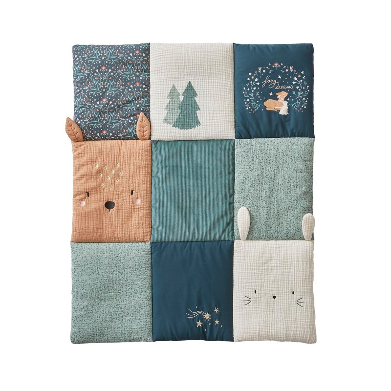 Vertbaudet Magic Forest Baby Play Mat / Playpen Insert Oeko-Tex