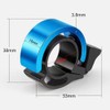 GLOWZEN Bicycle Bell Road Bike Bell Pipe Diameter 0.9 inch
