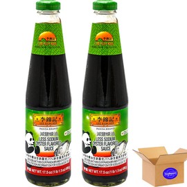 lkk Panda Less Sodium Oyster Sauce 17.5oz pack of 2