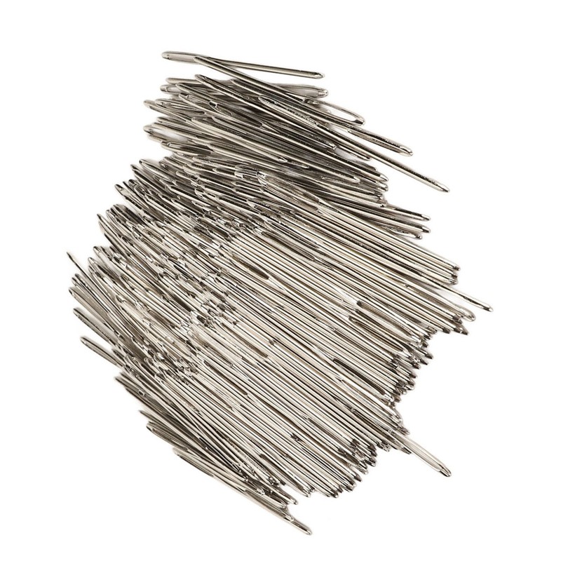 300pcs Hand Sewing Needle Professional Stainless Steel Big Eye Easy
