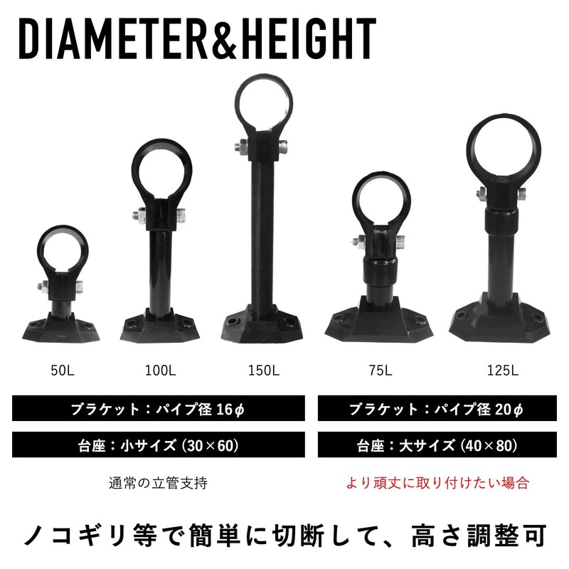 Kouei Kasei KFBS23-1435 Resin Stand Band Set, 1.3 inches (32
